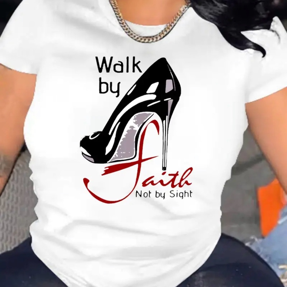 We Walk By Faith T-Shirt